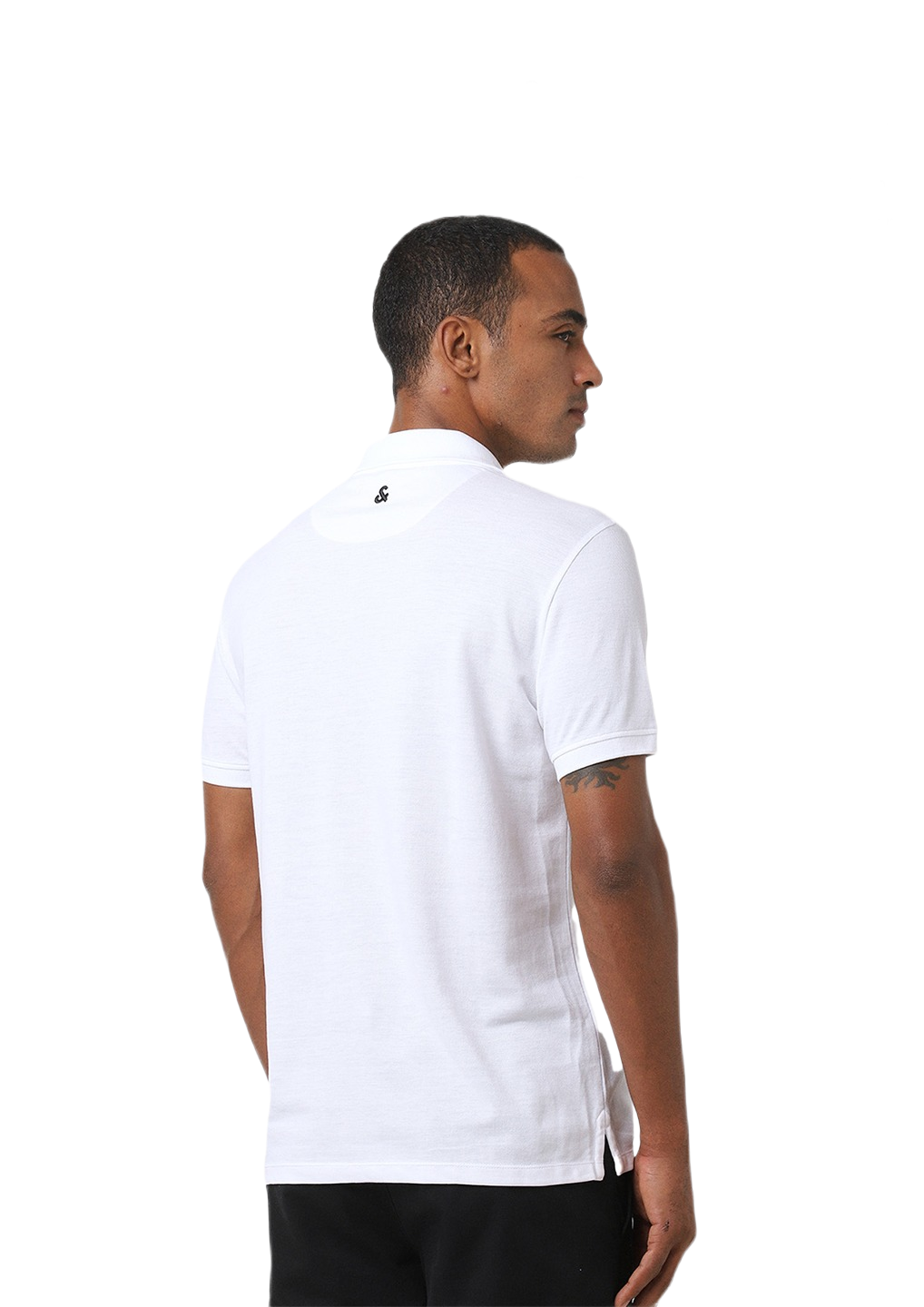 Jack And Jones Madd Polo T Shirt-White - Image 2