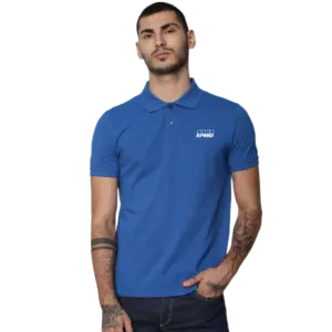 Jack And Jones Plain Polo T Shirt-Electric Blue