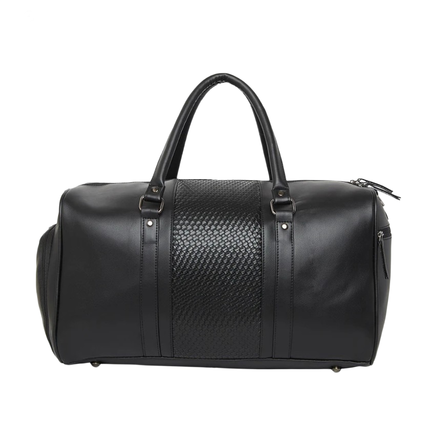Jack And Jones VG Andrew Duffle Bag-Black - Image 3