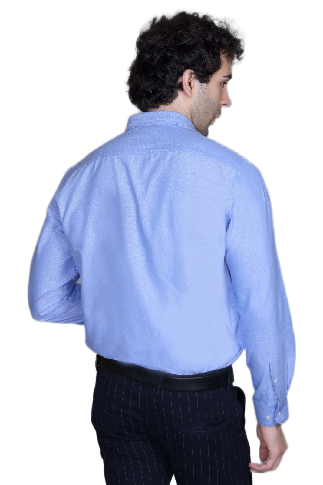 Indian Terrain Oxford Shirt -Sky - Image 2