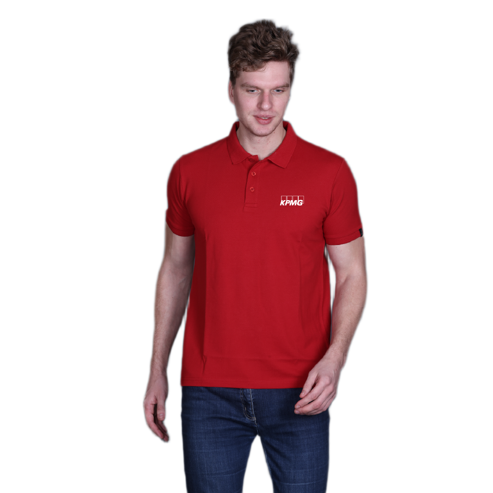 Indian Terrain Polo T-shirt -Red