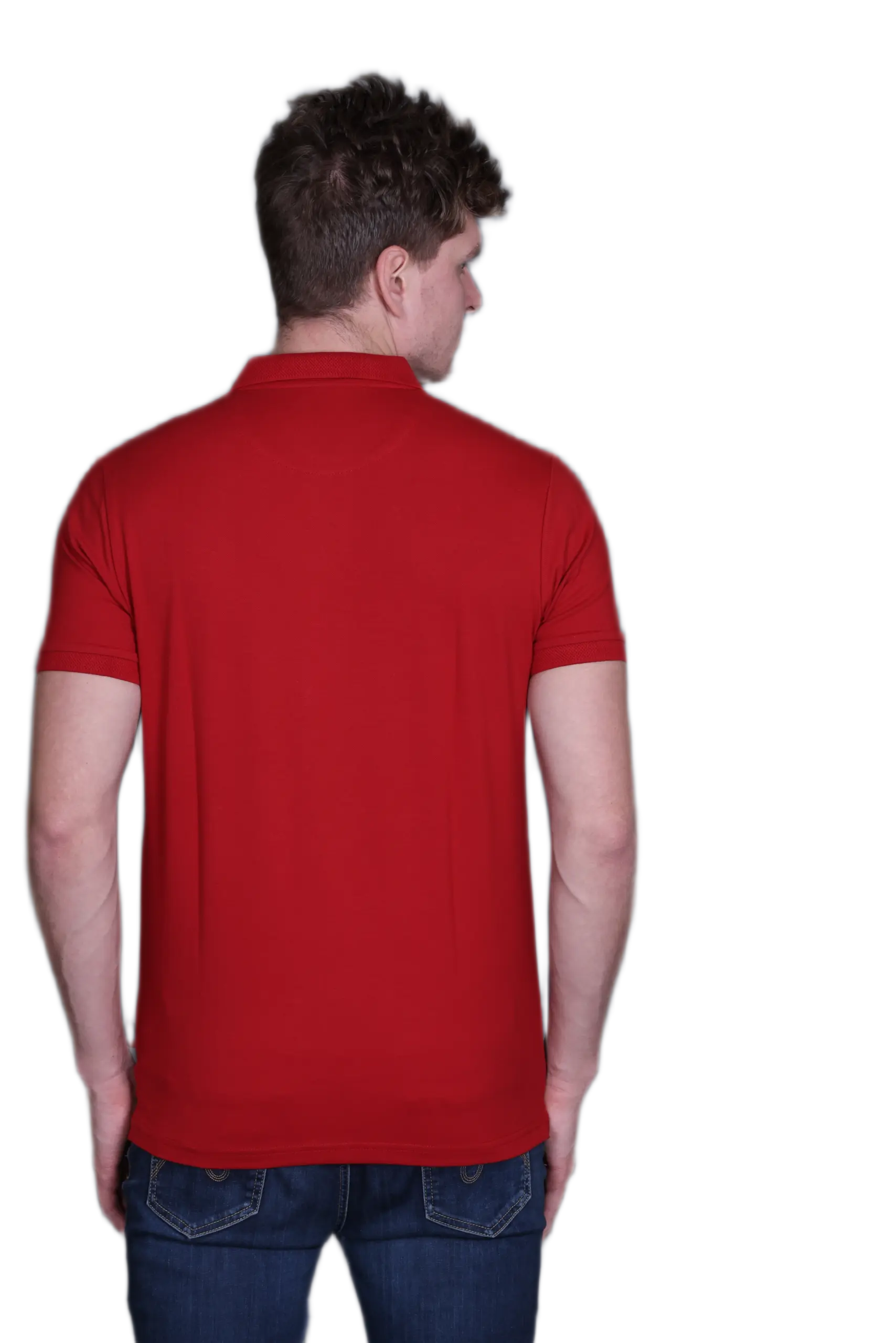 Indian Terrain Polo T-shirt -Red - Image 2
