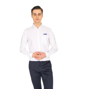 Indian Terrain Poplin Shirt -White