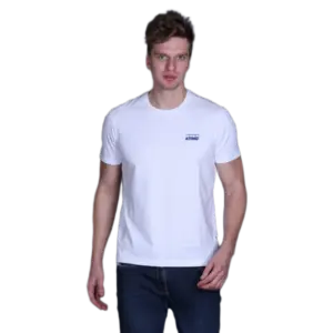 Indian Terrain Round Neck T-Shirt-White