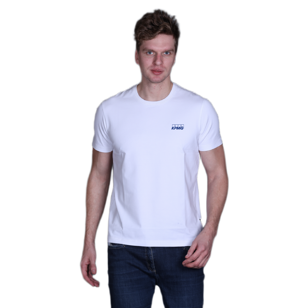 Indian Terrain Round Neck T-Shirt-White