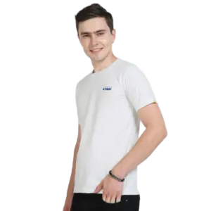 Caslay Sustainable Crew Neck T-Shirt - White