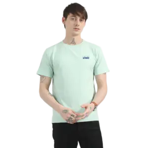 Caslay Sustainable Organic Crew Neck T-Shirt -Jade Green