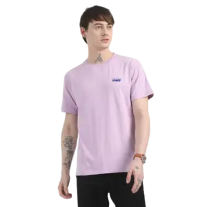 Caslay Sustainable Organic Crew Neck T-Shirt -Lavender