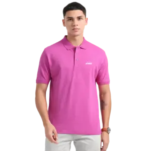 Caslay Sustainable Organic Polo Neck T-Shirt -Willow