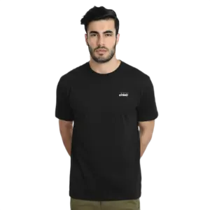Swiss Military Round Neck T Shirt-Black