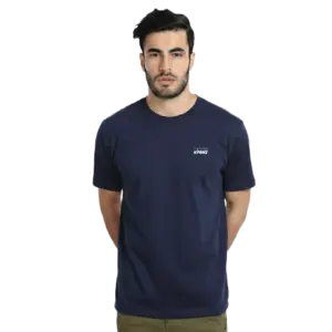 Swiss Military Round Neck T Shirt-Navy Blue