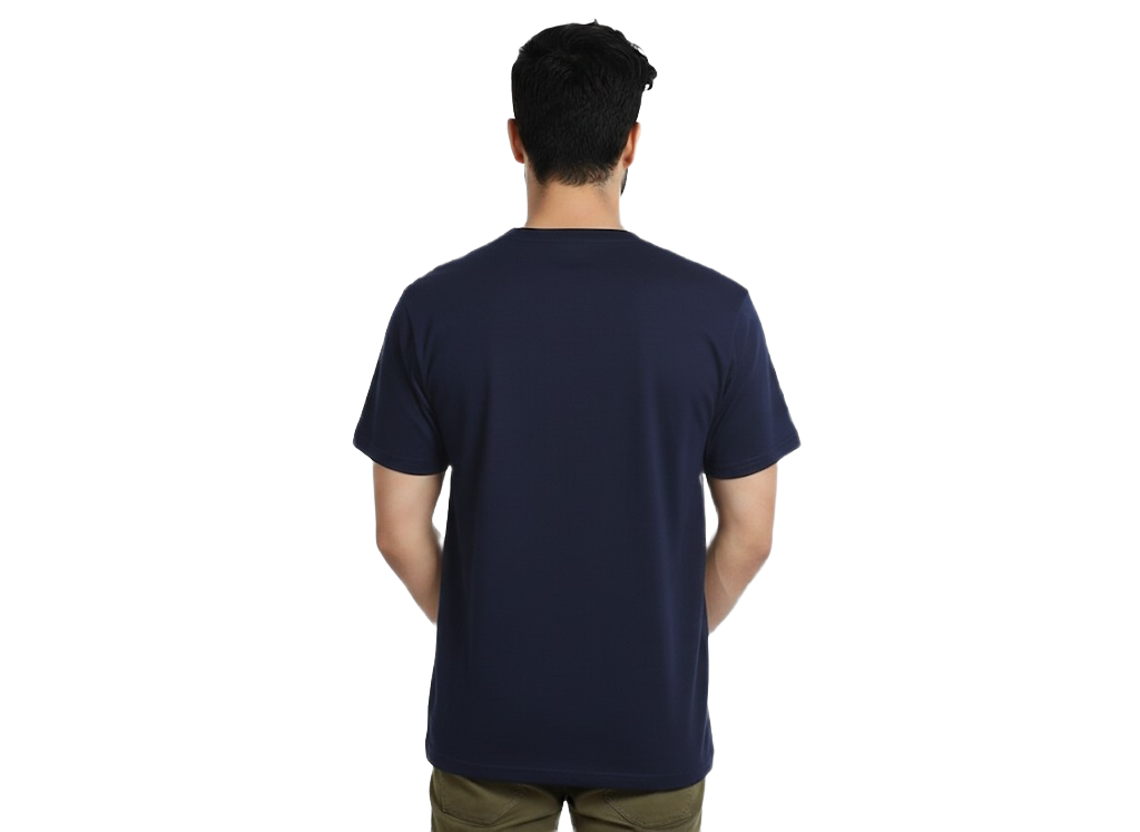 Swiss Military Round Neck T Shirt-Navy Blue - Image 2