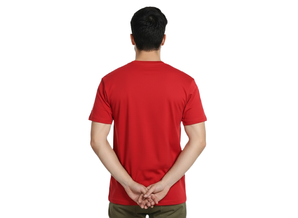 Swiss Military Round Neck T Shirt-Red - Image 2