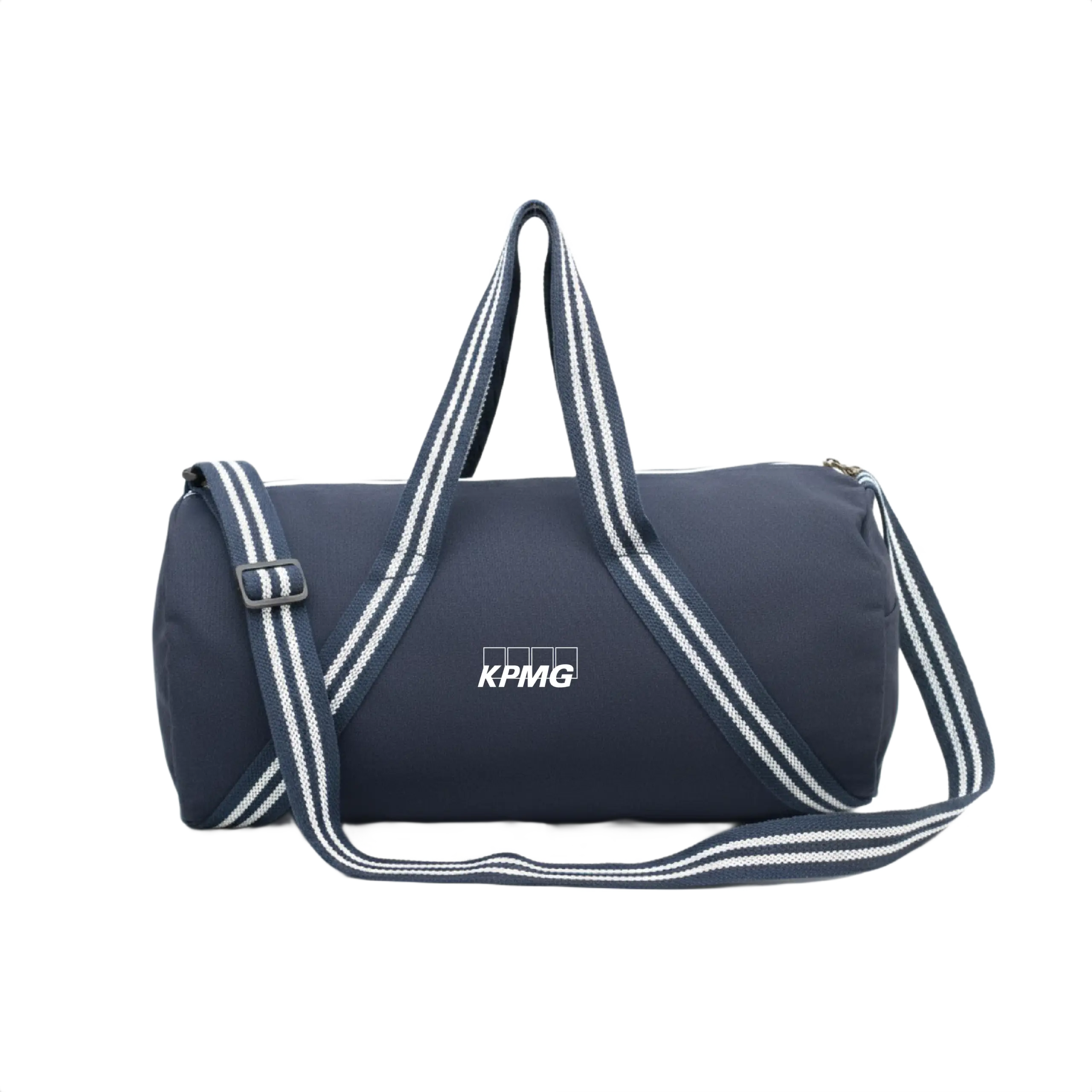 Oblique Goofy Duffle Bag-Navy