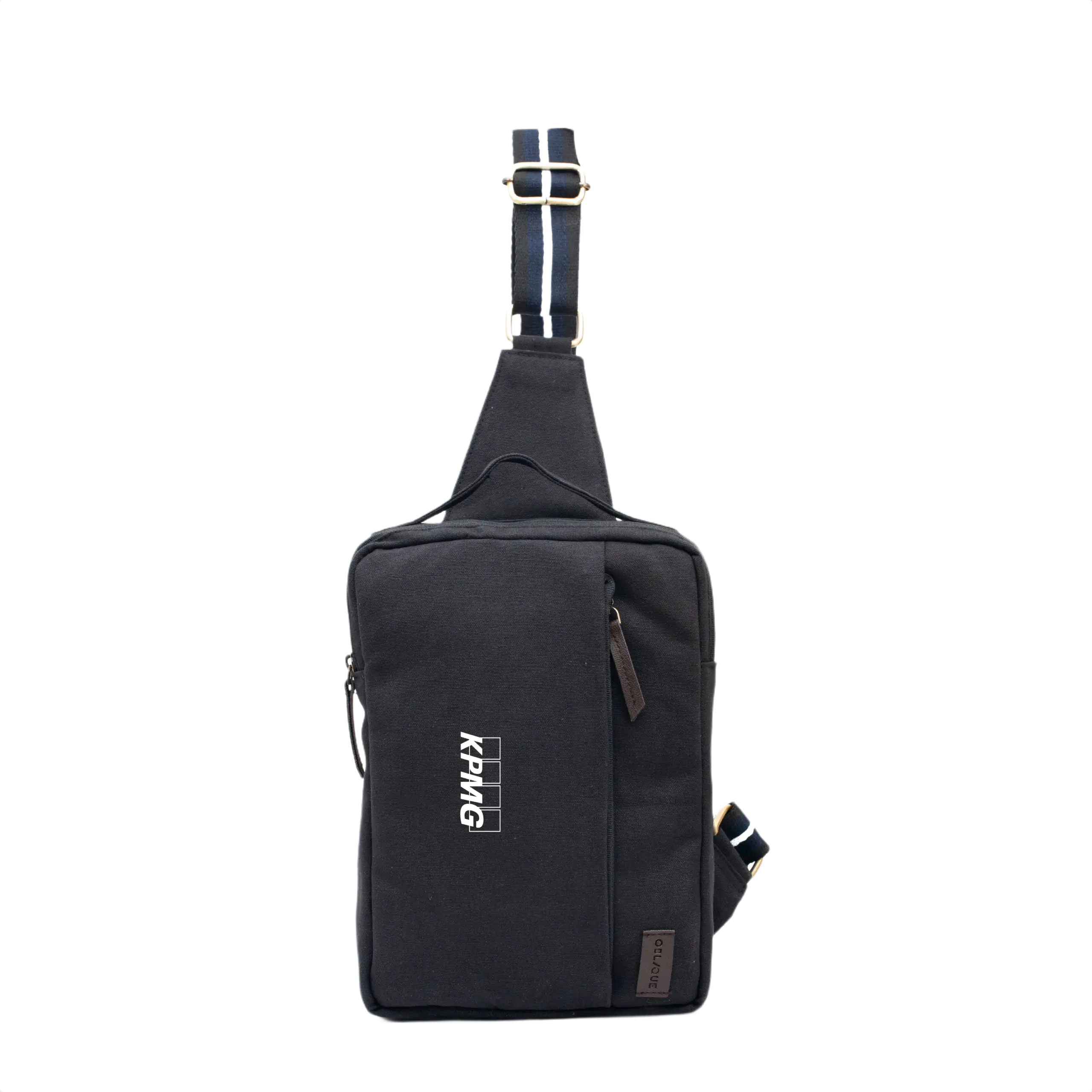Oblique Kross Sling Bag-Black
