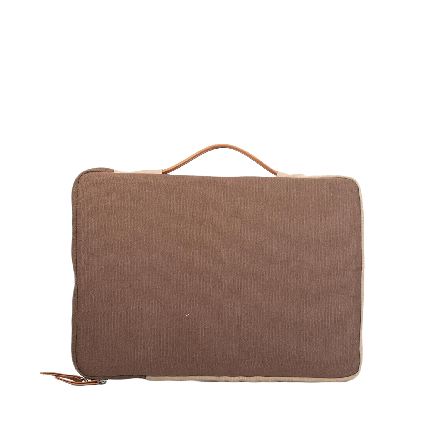 Oblique Skittles Laptop Sleeve-Brown/Beige - Image 2