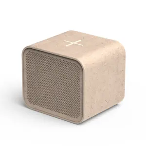 Sound Crush Boox Eco-Friendly Portable Speaker-Natural
