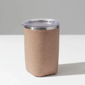 Power Plus Sunset Eco: Bamboo Fiber Eco Friendly Mug-Bamboo