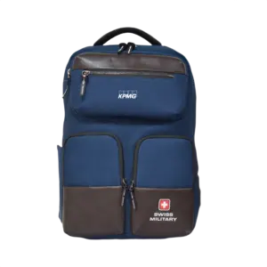 Swiss Military Blizzard Laptop Backpack-Navy