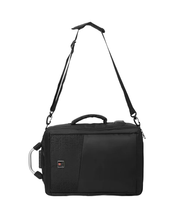 Swiss Military Element Laptop Backpack Cum Sling Bag-Black - Image 3