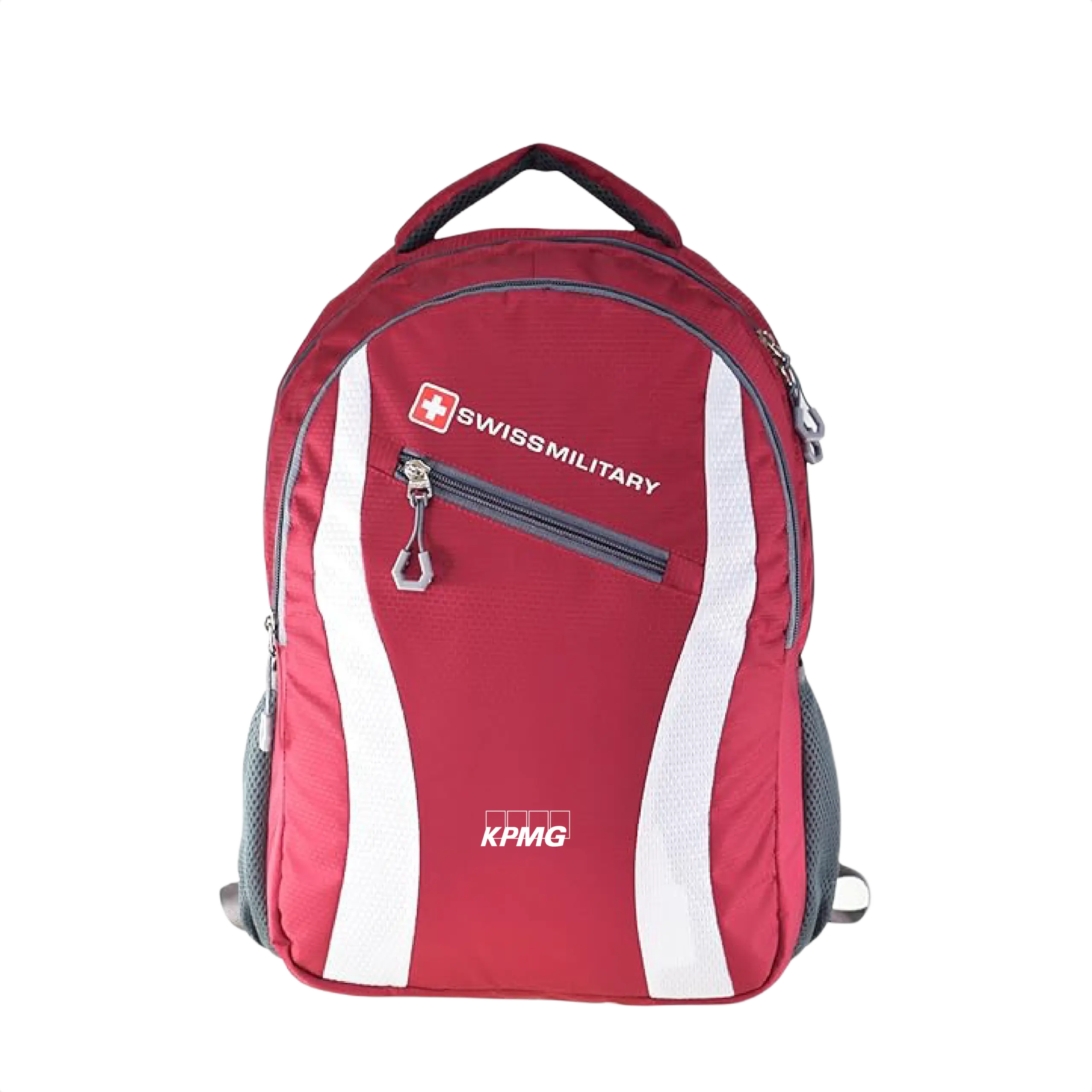 Swiss Military PRIME Laptop Backpack-Red