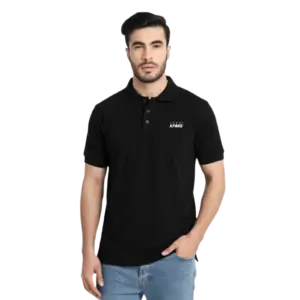 Swiss Military Polo T Shirt-Black