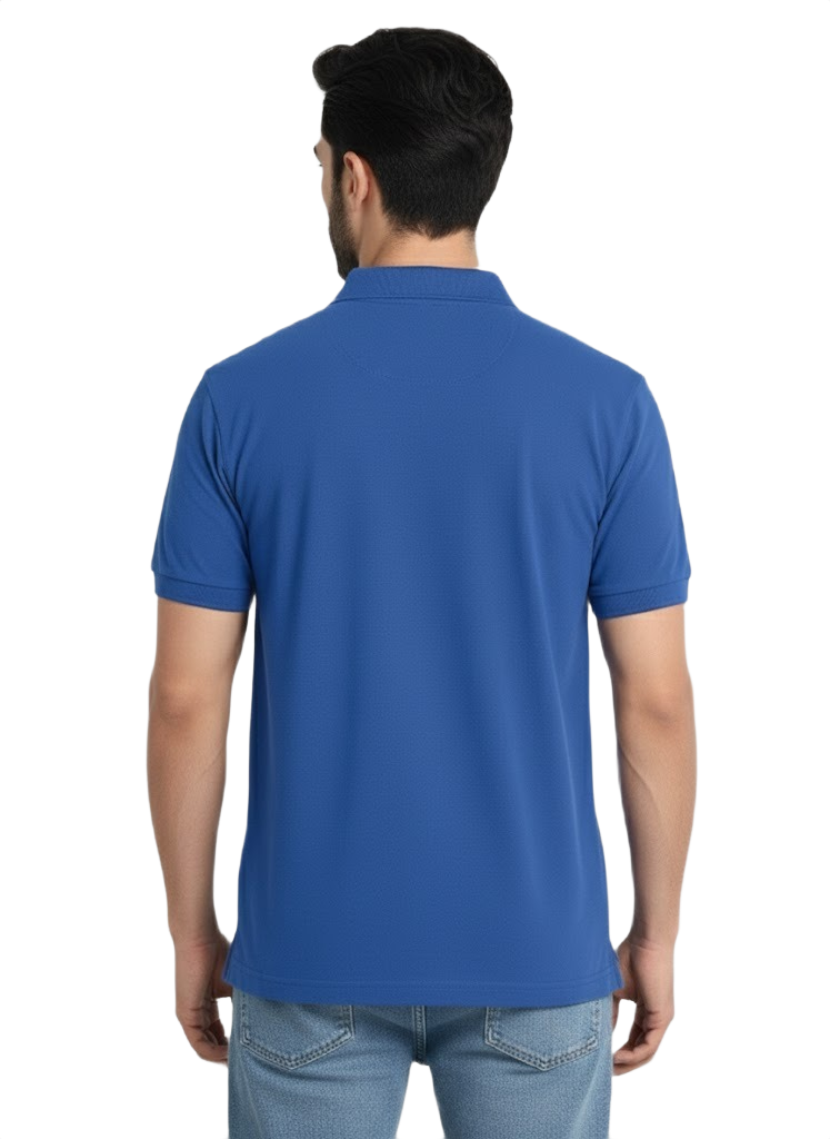 Swiss Military Polo T Shirt-Blue - Image 2