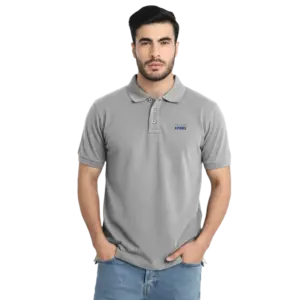 Swiss Military Polo T Shirt-Grey