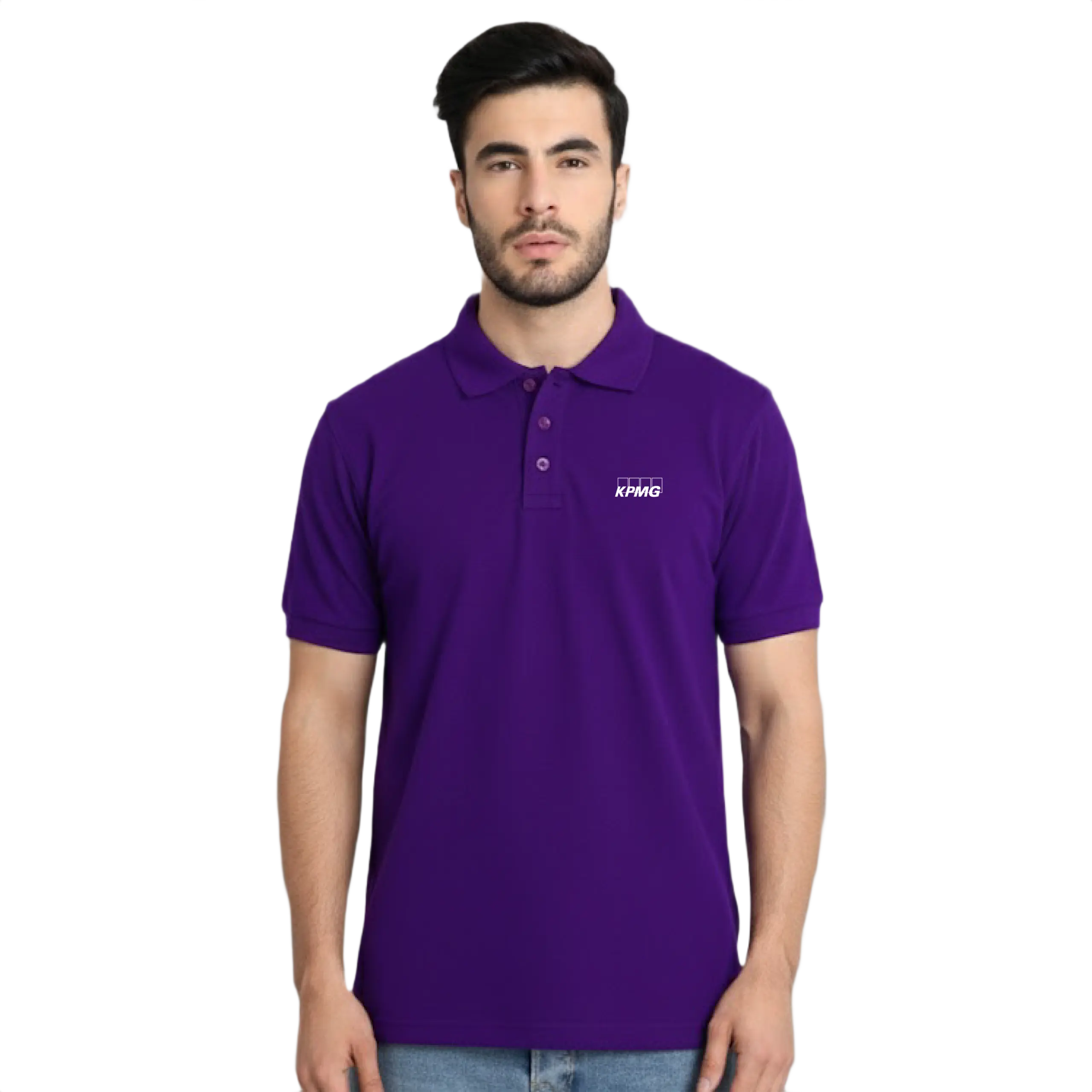 Swiss Military Polo T Shirt-Purple