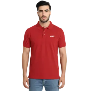 Swiss Military Polo T Shirt-Red