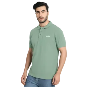 Swiss Military Polo T Shirt-Sea Green