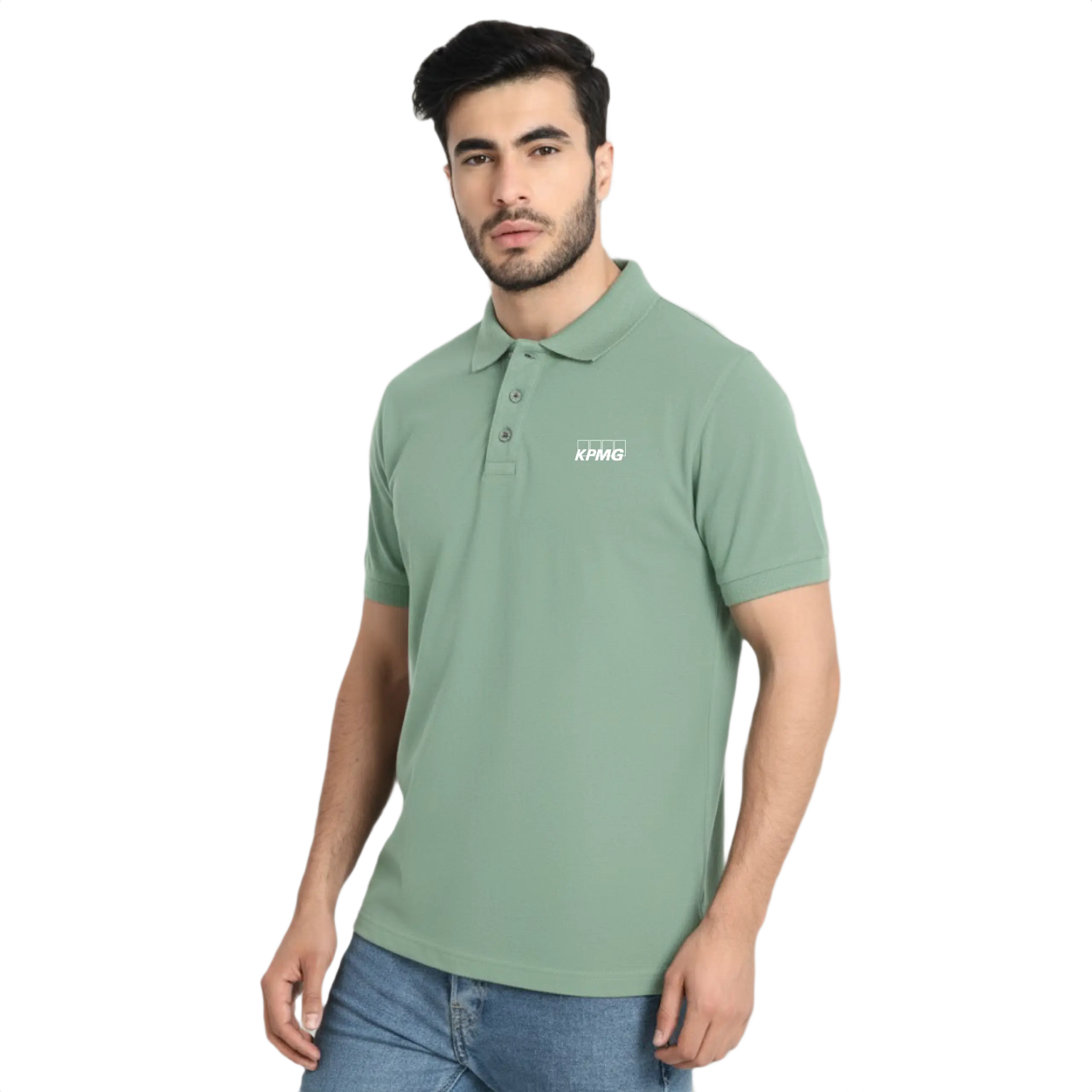 Swiss Military Polo T Shirt-Sea Green