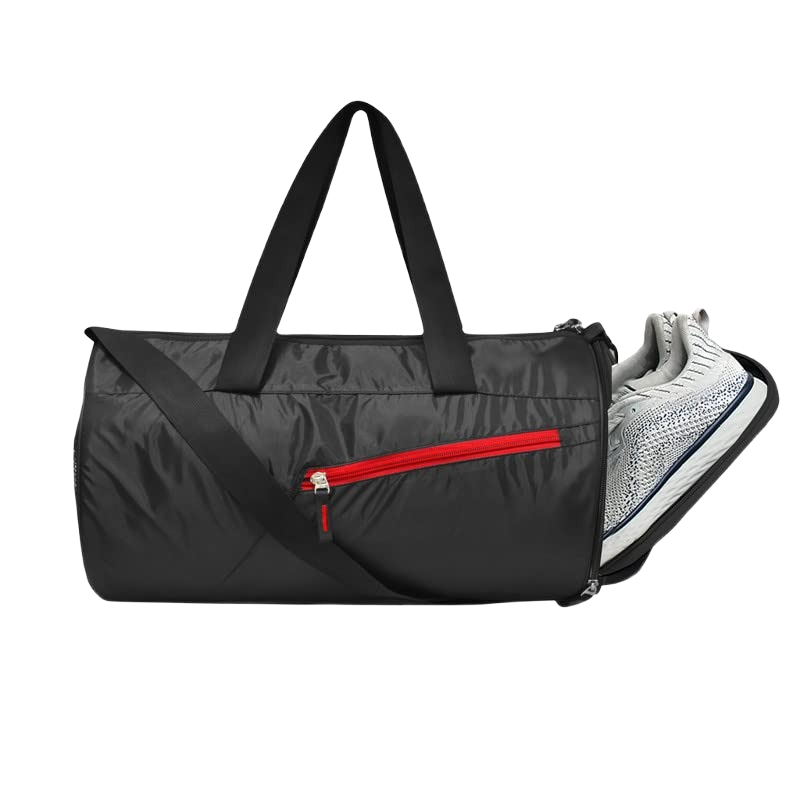 Swiss Military Punch Duffle Cum Gym Bag-Black - Image 2