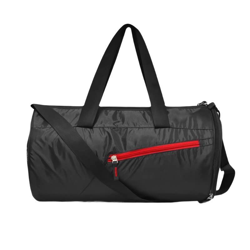 Swiss Military Punch Duffle Cum Gym Bag-Black - Image 3
