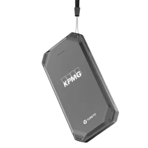 Toreto Power Edge Power Bank-Black