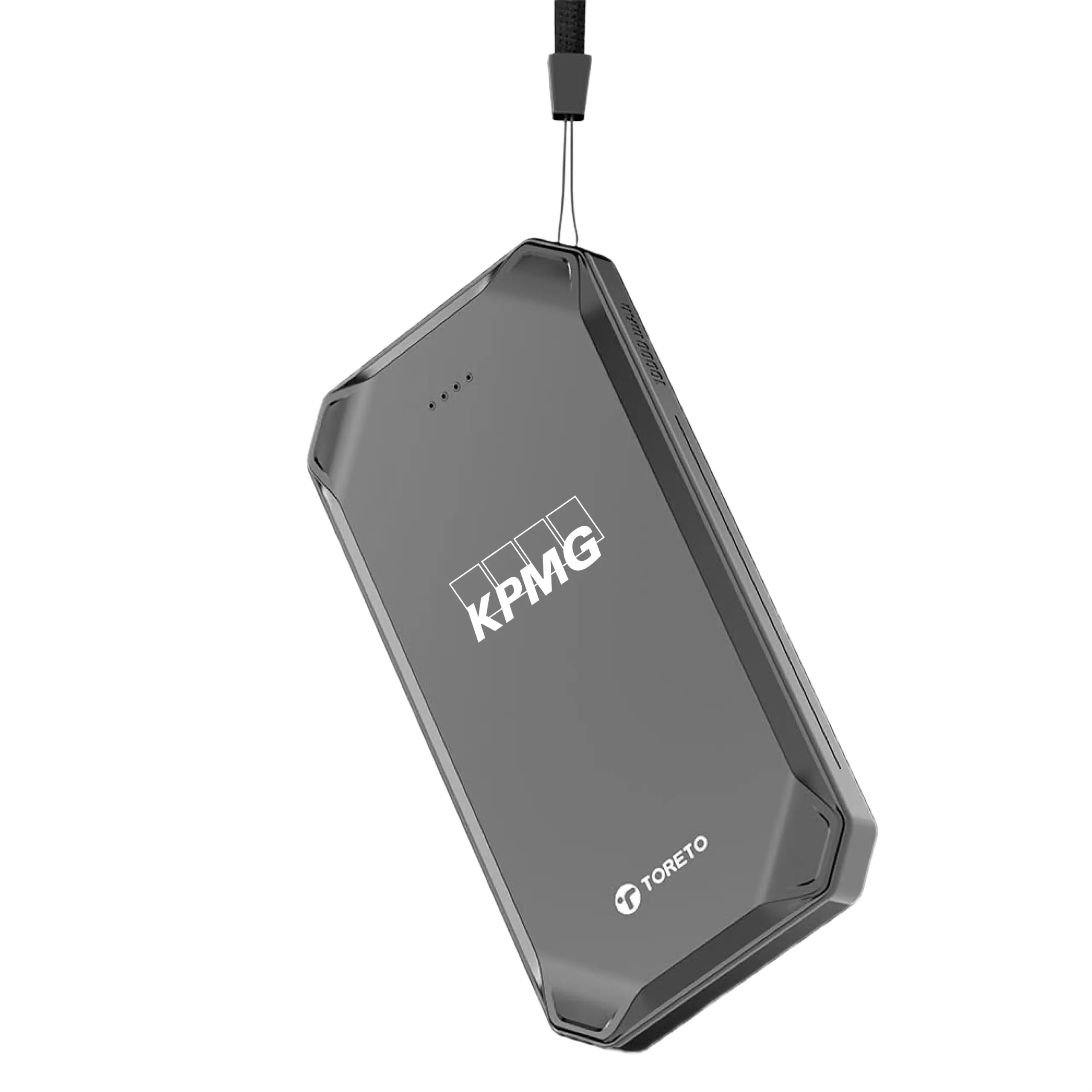 Toreto Power Edge Power Bank-Black