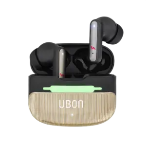 Ubon Crystal Earbuds-Gold