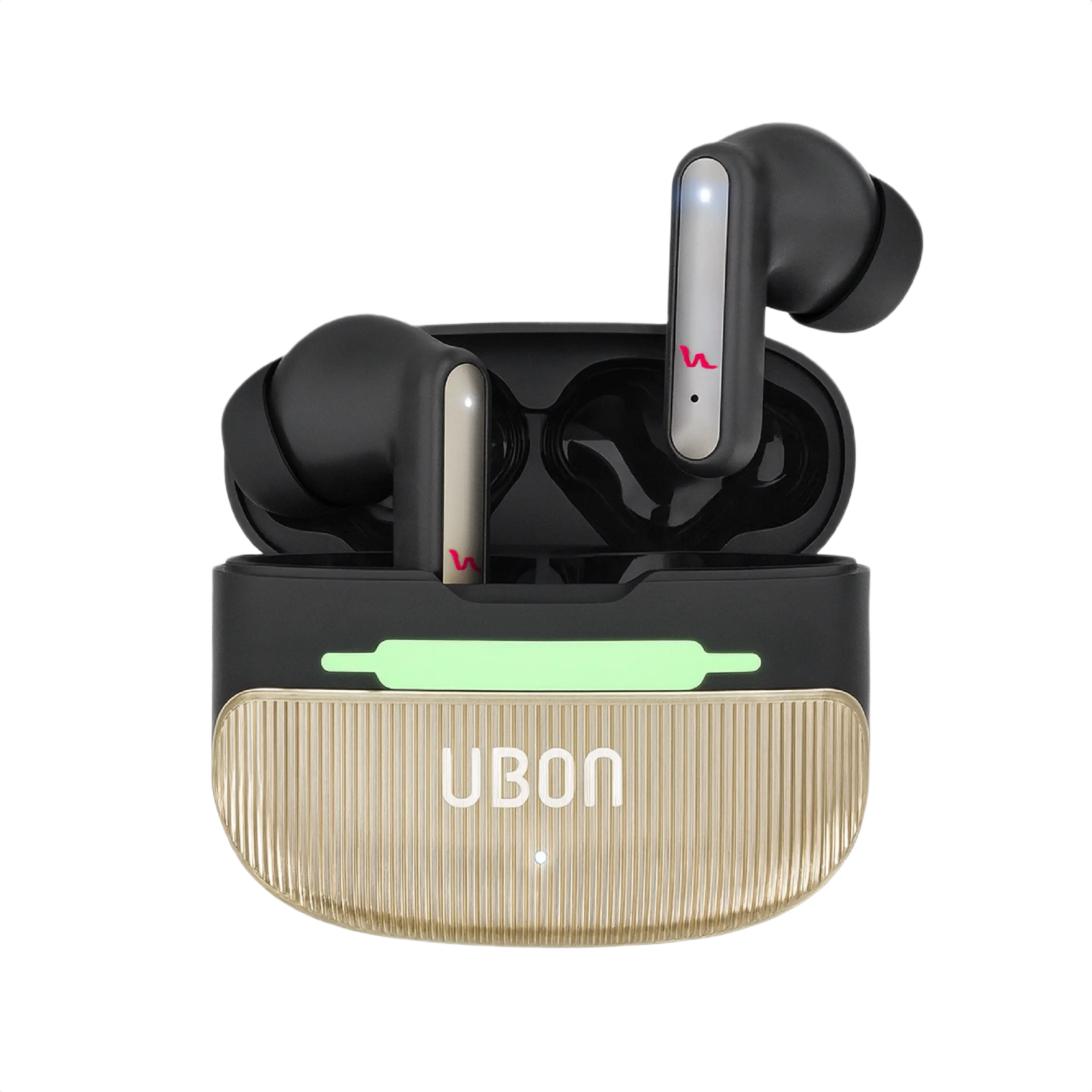 Ubon Crystal Earbuds-Gold