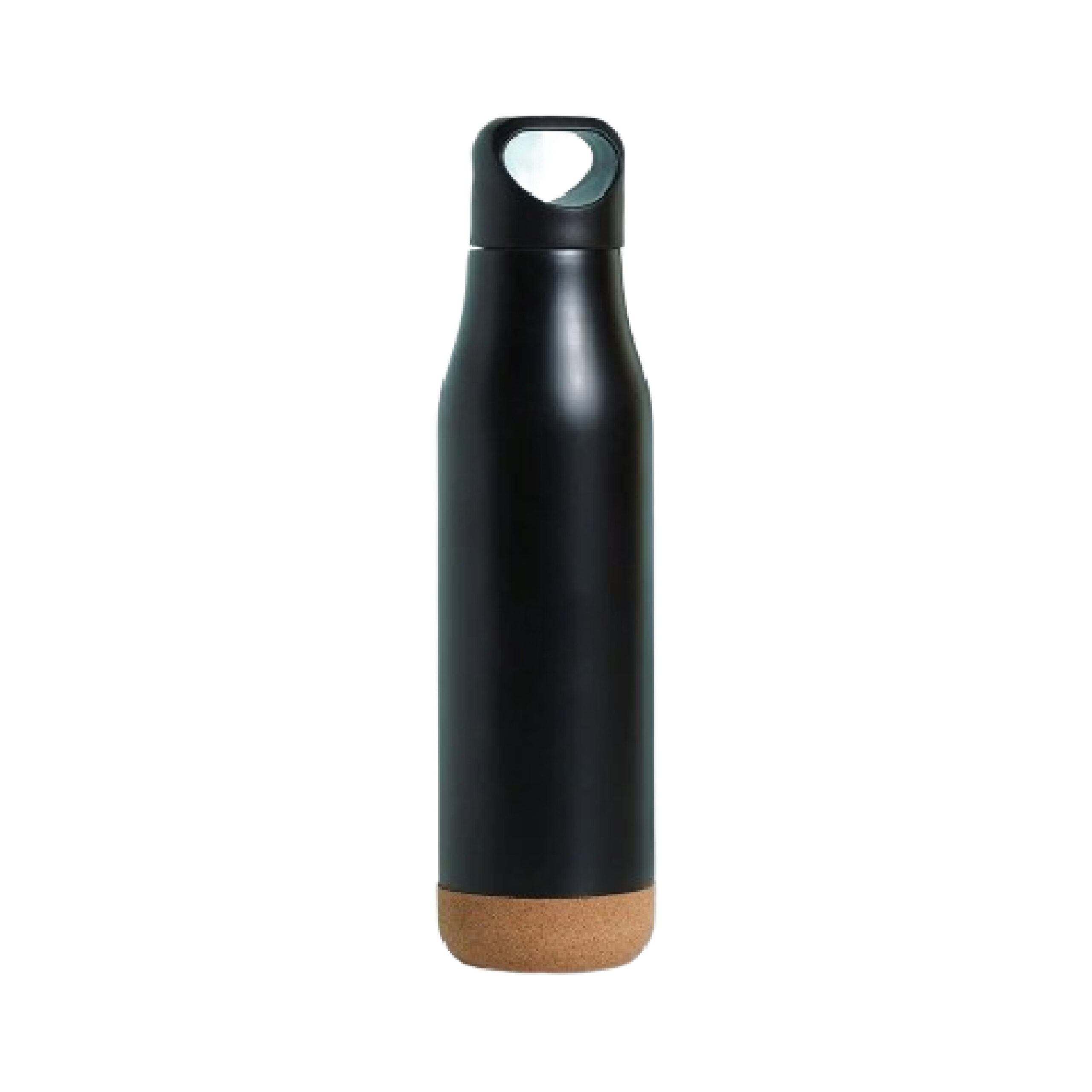 MG Insulated Flask-Black/Cork