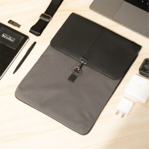 Backbenchers Albert Croco Laptop Sleeve cum Sling bag - Grey