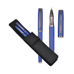 Duet Metal Pen Set - Blue