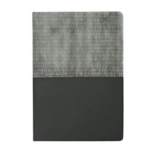 Fuzo The Assignee Leatherette Notebook - Black