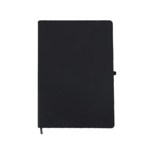 Fuzo The Pupil Italian Soft PU Notebook - Black
