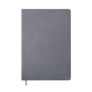 Fuzo The Pupil Italian Soft PU Notebook - Grey