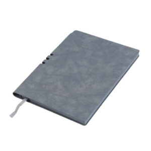 Fuzo The Stooge Italian Soft PU Notebook - Grey