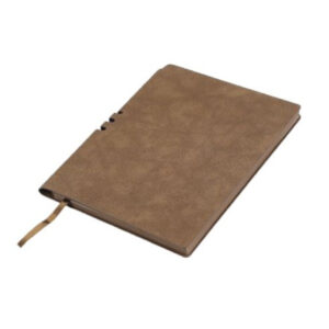 Fuzo The Stooge Italian Soft PU Notebook - Tan