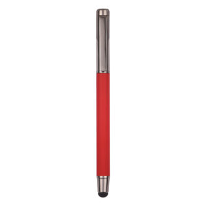 Latina Metal Pen with Stylus - Red