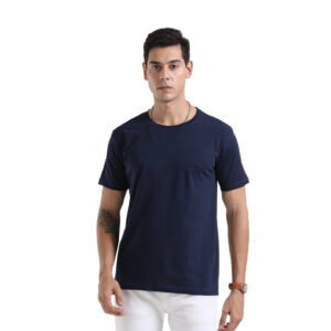 Swiss Military Round Neck T-Shirt - Navy