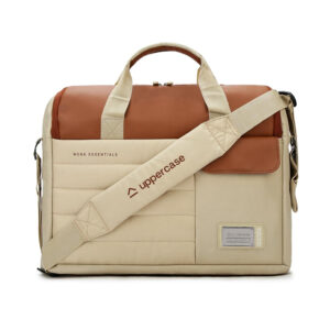 Upper Case Omega 03 Messenger Bags - Beige